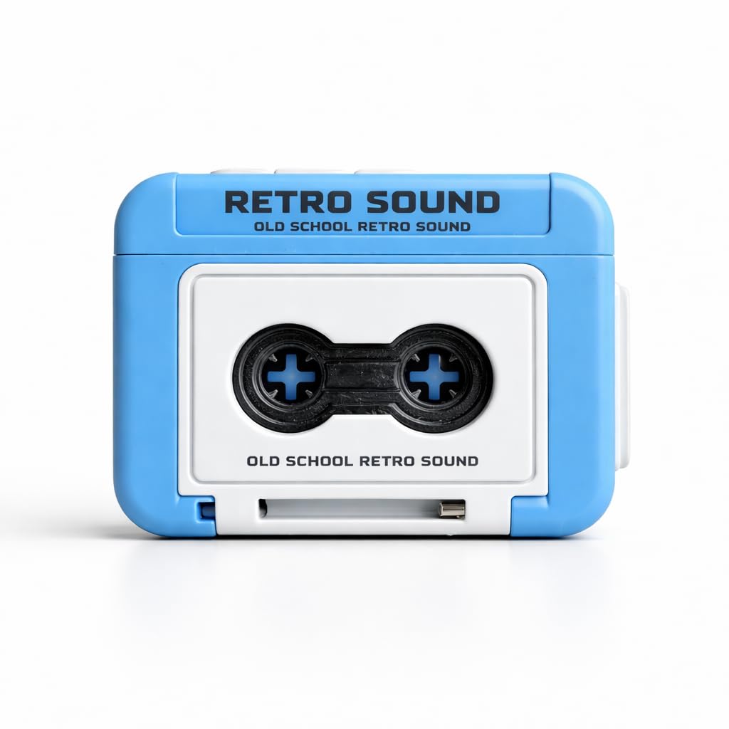 Retro Mini Cassette Voice Recorder