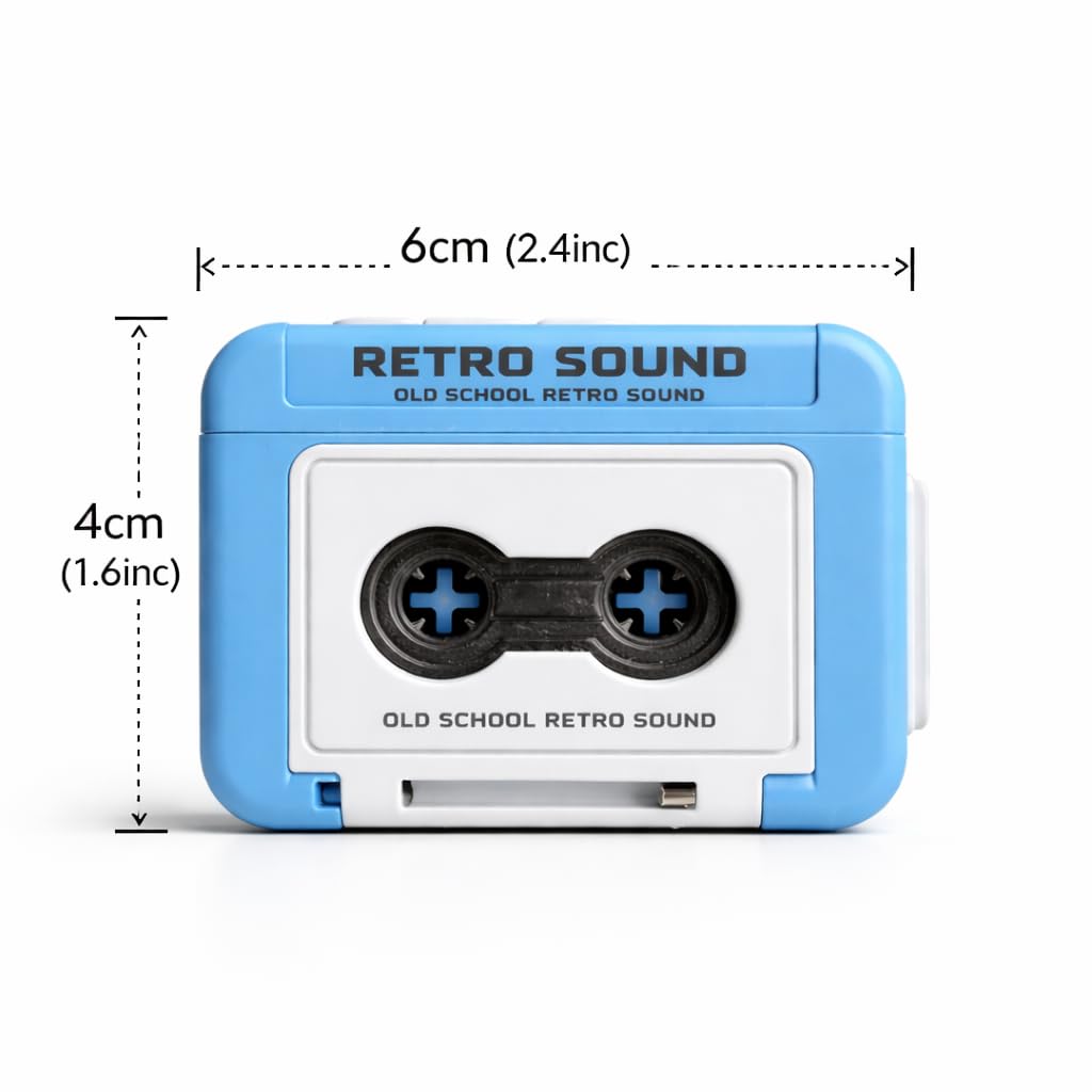 Retro Mini Cassette Voice Recorder