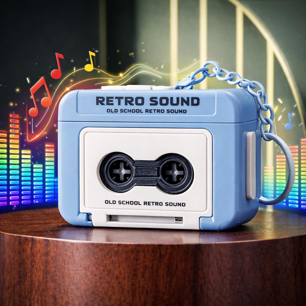Retro Mini Cassette Voice Recorder