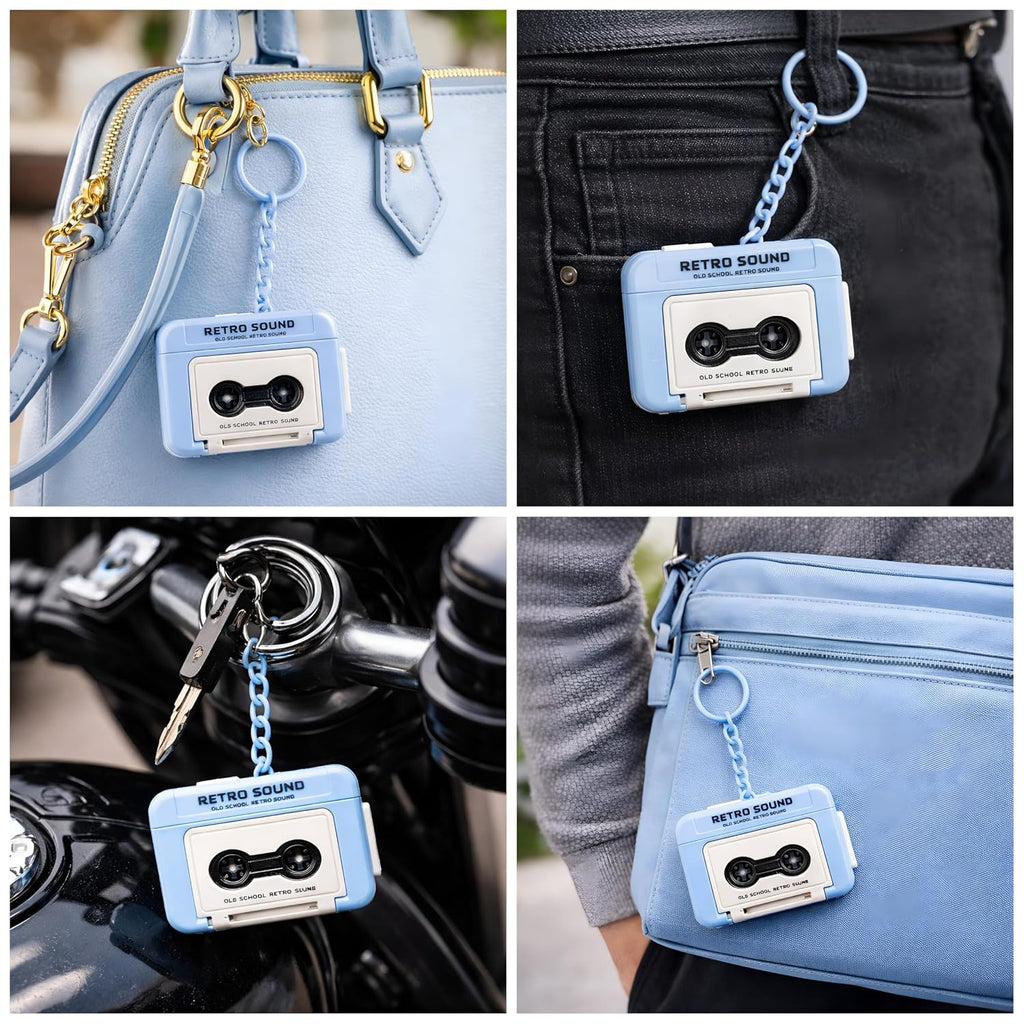 Retro Mini Cassette Voice Recorder