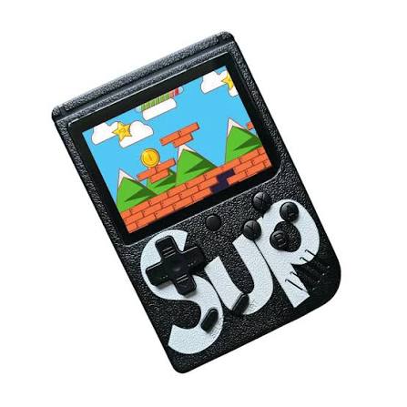 Retro Mini Handheld Game Console – 400 Classic Games Built-In, Portable Arcade Player with Rechargeable Battery & AV/TV Cable